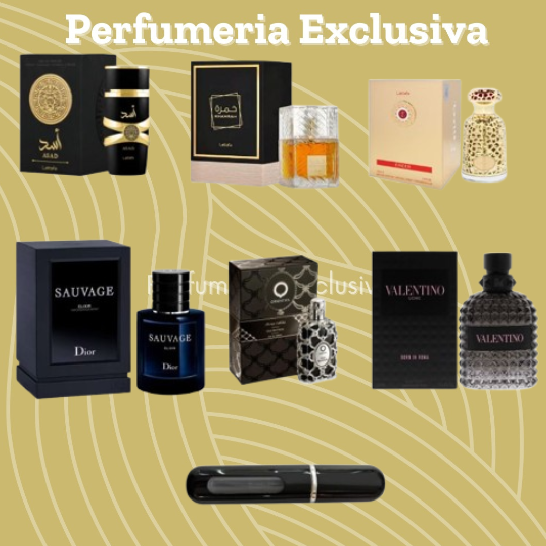 Kit 6 perfumes + perfumero